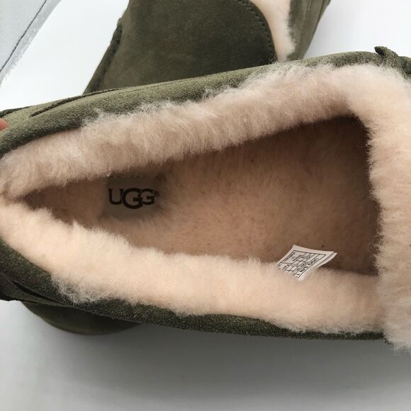 ~Ugg Ascot Suede Wool Mens Slipper NWOB 18 - Picture 3 of 6